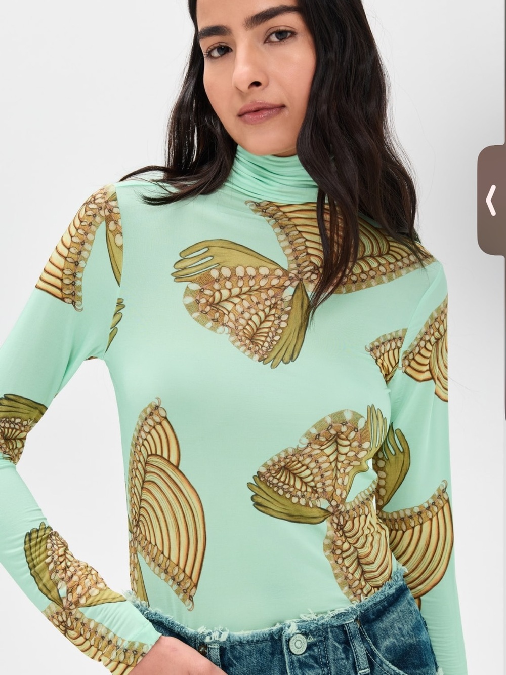 Ulla Johnson Aurelia Turtleneck Top